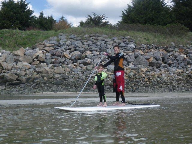  Paddle surfing themed outing 